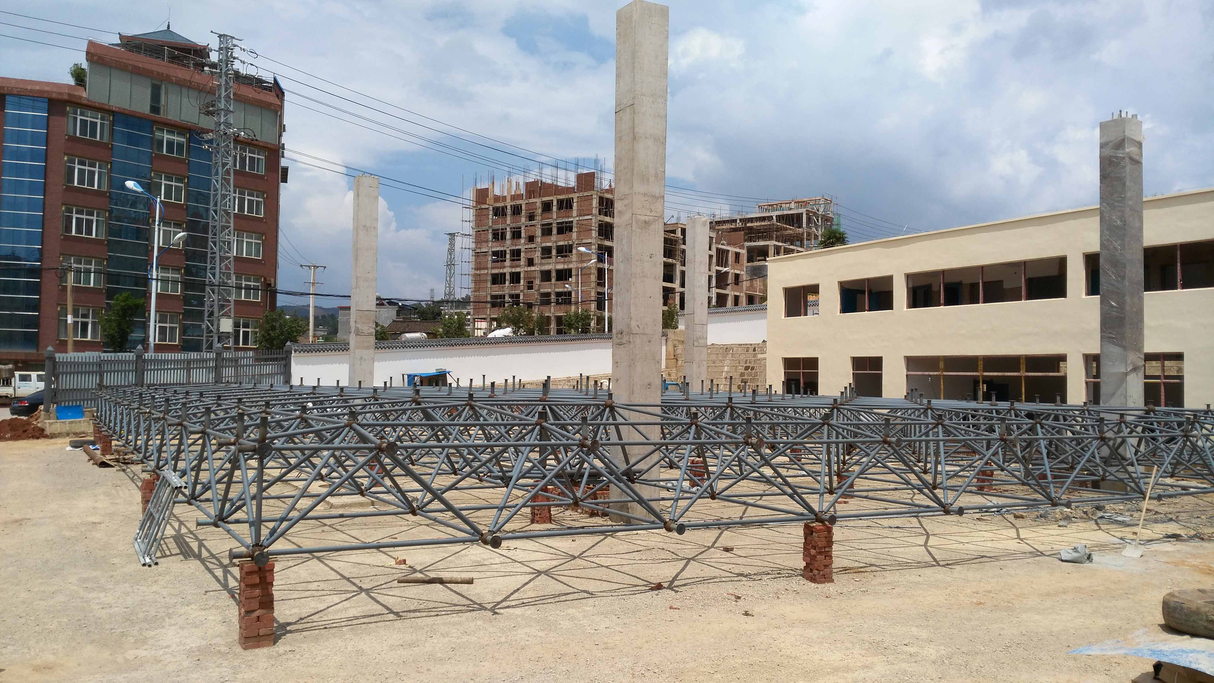 营口小型加油站网架