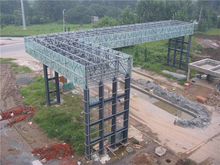 营口收费站网架